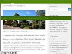 Sites similar to inventaire-rra.hypotheses.org