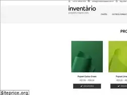 Sites similar to inventariopapeis.com.br
