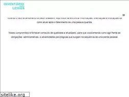 Sites similar to inventarioparaleigos.com.br