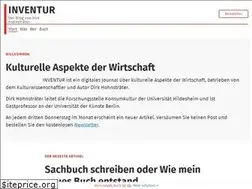 Sites similar to inventur-blog.de