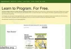 Sites similar to inventwithpython.com