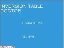 Sites similar to inversiontabledoctor.com