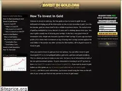 Sites similar to invest-in-gold.org