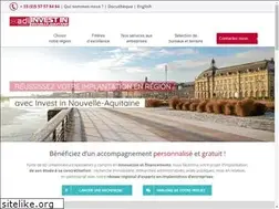 Sites similar to invest-in-nouvelle-aquitaine.fr