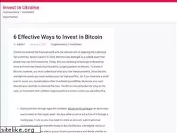 Sites similar to invest-in-ukraine.net