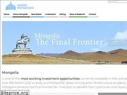 Sites similar to invest-mongolia.com