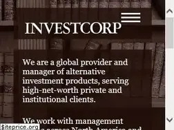 Sites similar to investcorp.com