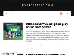 Sites similar to investdesert.com