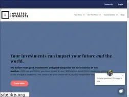 Sites similar to investedinterests.com