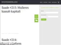 Sites similar to investeerimisraadio.eu
