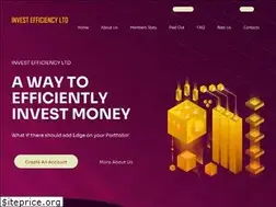 Sites similar to investefficiency.biz