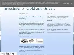 Sites similar to investgoldsilver.blogspot.com