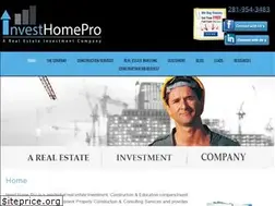 Sites similar to investhomepro.com