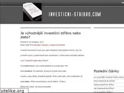 Sites similar to investicni-stribro.com