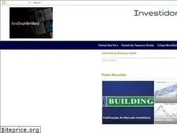 Sites similar to investidorderisco.blogspot.com
