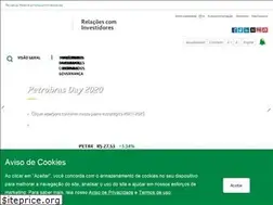 Sites similar to investidorpetrobras.com.br