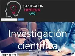 Sites similar to investigacioncientifica.org