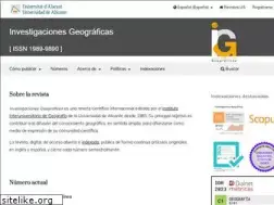 Sites similar to investigacionesgeograficas.com