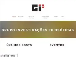 Sites similar to investigacoesfilosoficas.com
