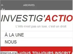 Sites similar to investigaction.net