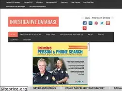 Sites similar to investigativedatabase.com