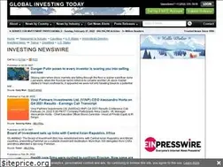 Sites similar to investing.einnews.com