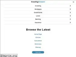 Sites similar to investinganswers.com
