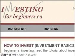 Sites similar to investingforbeginners.eu