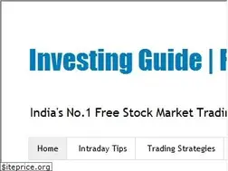 Sites similar to investingguide.in