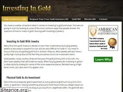 Sites similar to investingin.gold