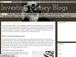 Sites similar to investingmoneyblog.blogspot.com