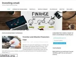 Sites similar to investingsmall.eu