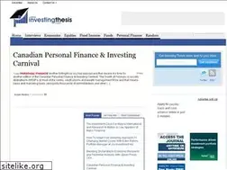 Sites similar to investingthesis.com