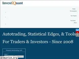 Sites similar to investiquant.com