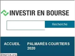 Sites similar to investir-a-la-bourse.com