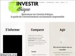 Sites similar to investir-ethique.fr