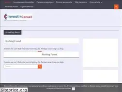 Sites similar to investirconseil.com