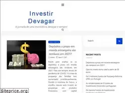 Sites similar to investirdevagar.com