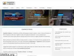 Sites similar to investireinborsa.me