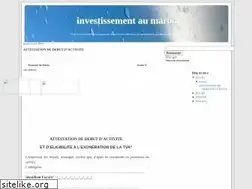 Sites similar to investissementaumaroc.blogspot.com