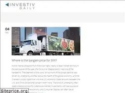 Sites similar to investivdaily.com