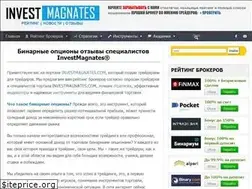 Sites similar to investmagnates.com
