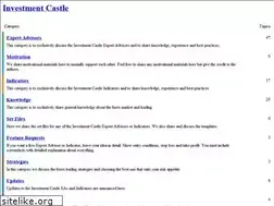 Sites similar to investmentcastle.com
