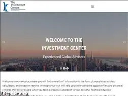 Sites similar to investmentcenterworldwide.com