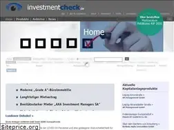 Sites similar to investmentcheck.de