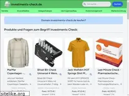 Sites similar to investments-check.de