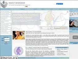 Sites similar to investmyanmar.biz