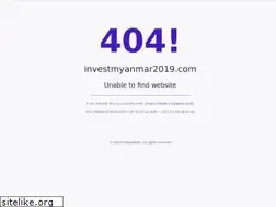 Sites similar to investmyanmar2019.com