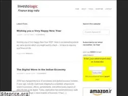 Sites similar to investologic.in