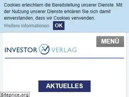 Sites similar to investor-verlag.de